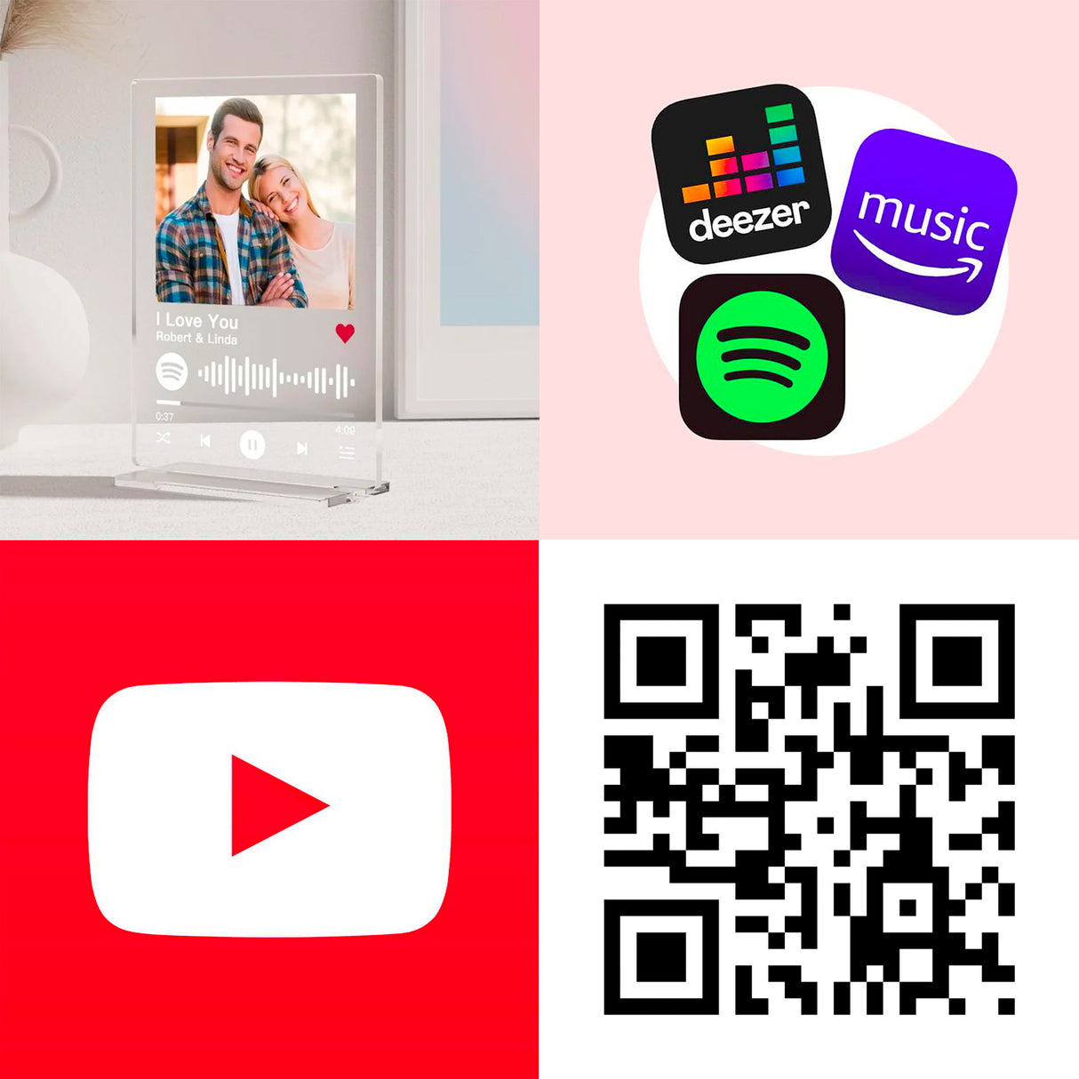 Options pour chanson personnalisée
