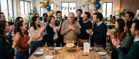 Cadeau de départ à la retraite original : la chanson qui résume toute une carrière