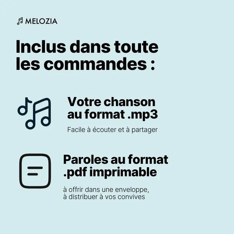Chanson personnalisée